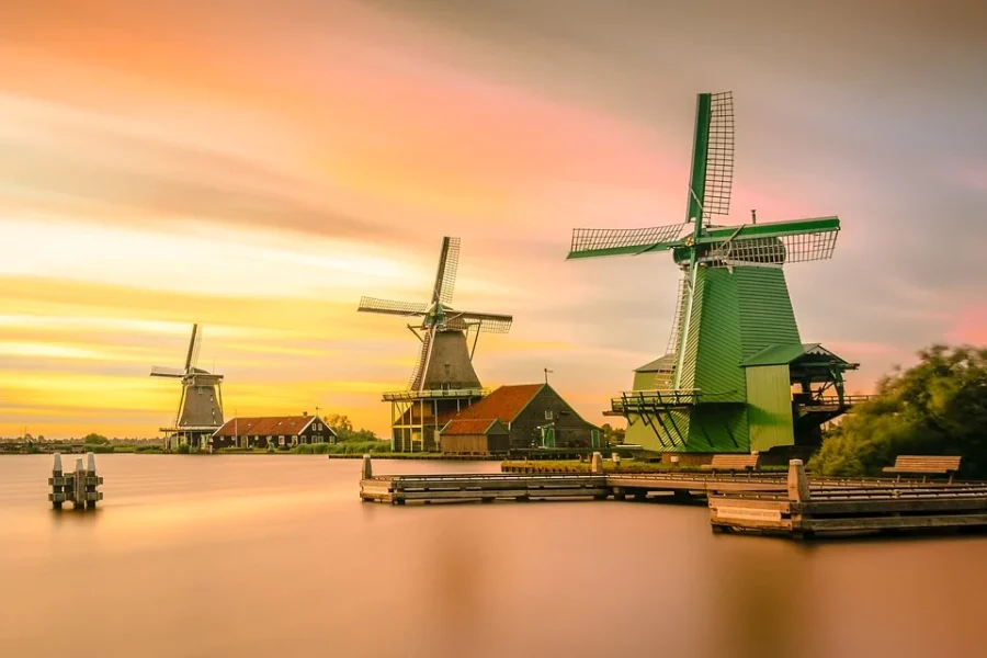 Windmühlen - Fakten über die Niederlande